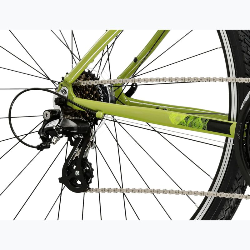 Krosový bicykel KROSS Evado 2.0 khaki/black/gloss 7