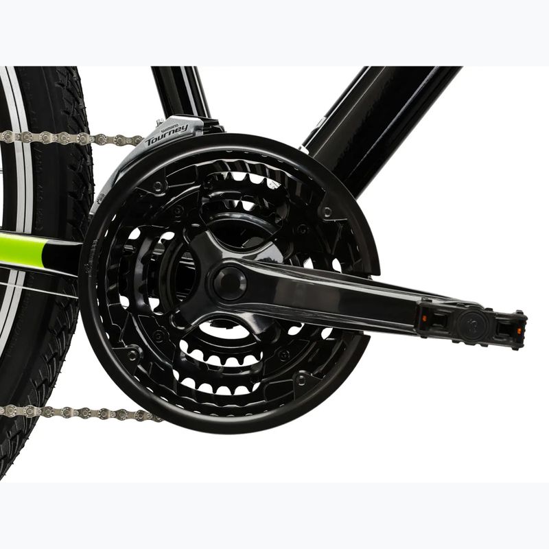 Krosový bicykel KROSS Evado 2.0 black/green/gloss 9