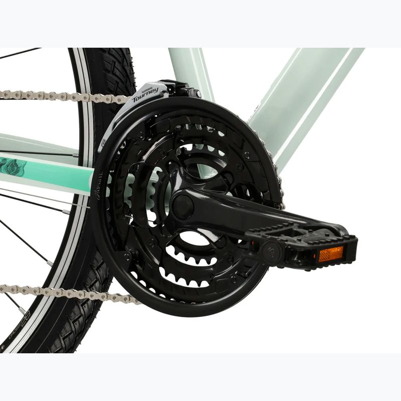 Dámsky crossový bicykel KROSS Evado 2.0 In mint/black/gloss 8