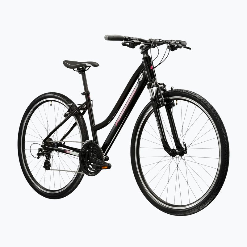 Dámsky crossový bicykel KROSS Evado 2.0 In black/pink/gloss 2