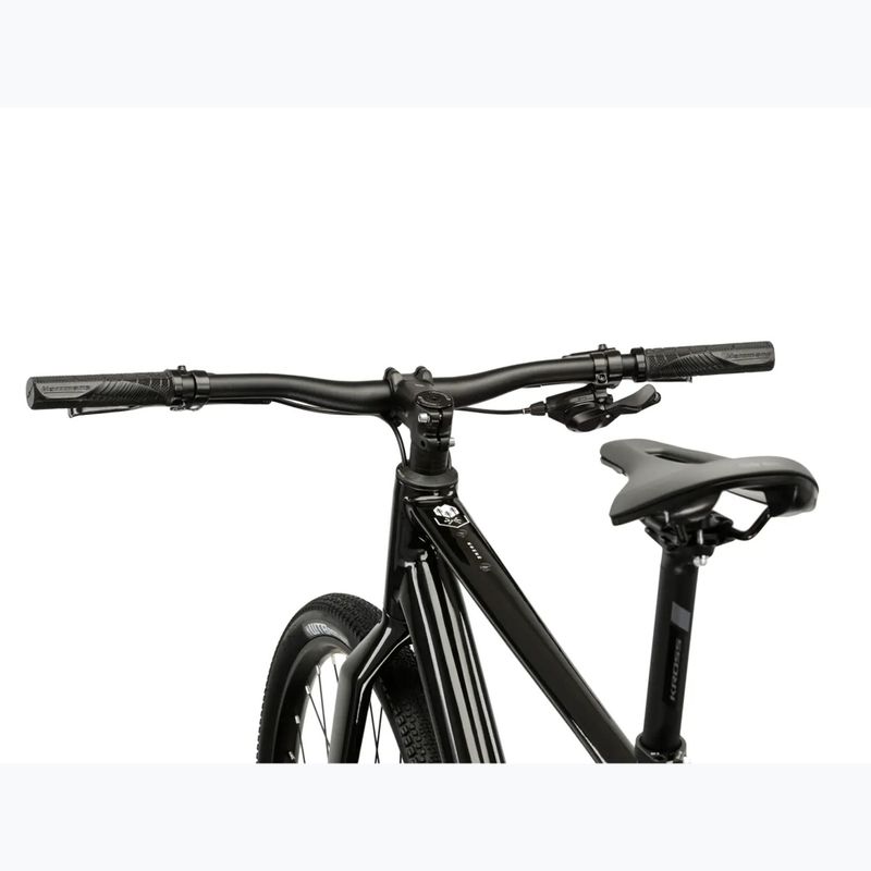 Gravelový bicykel KROSS Esker FL black/green/gloss 4