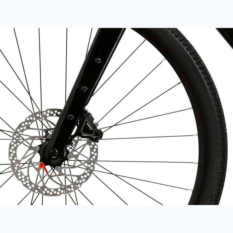 Gravelový bicykel KROSS Esker FL black/green/gloss 8