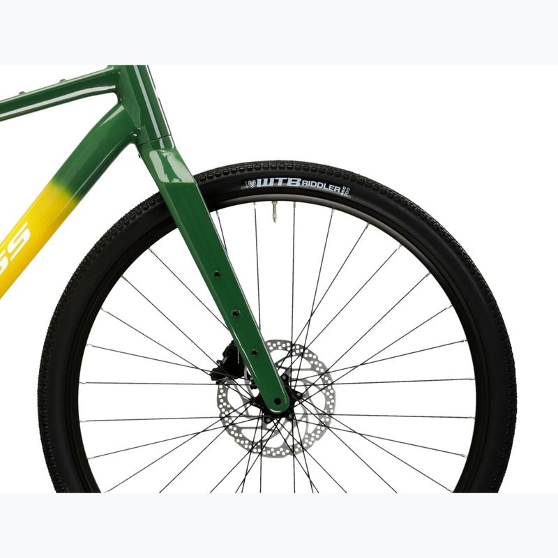 Gravelový bicykel KROSS Esker FL green/yellow/gloss 6