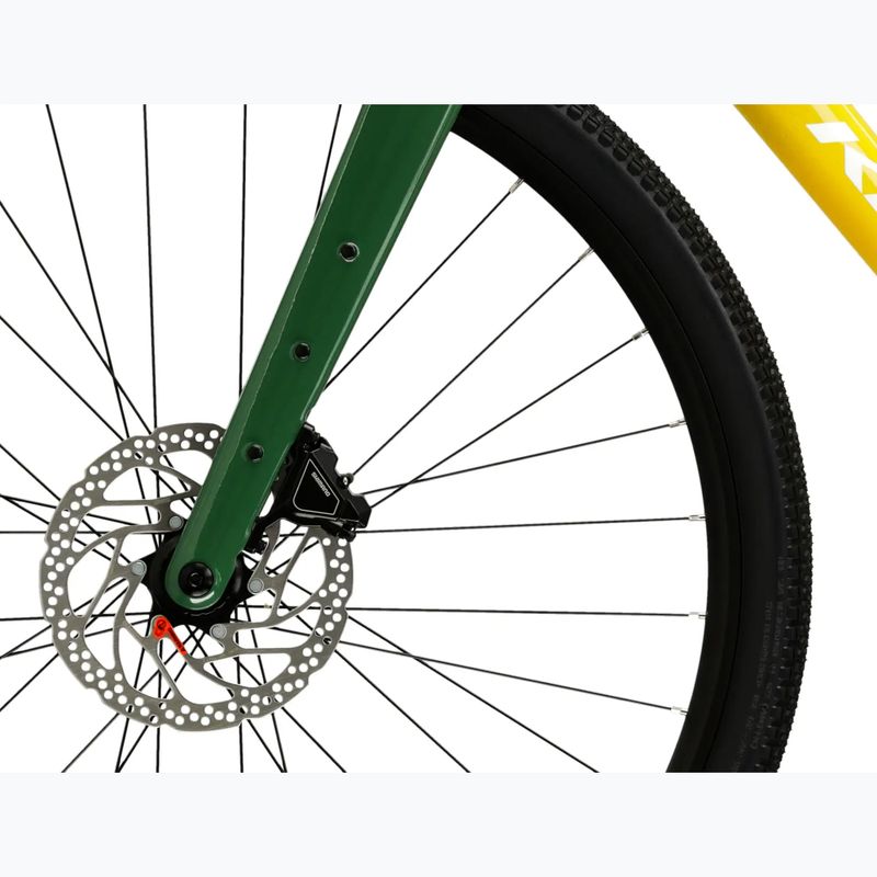 Gravelový bicykel KROSS Esker FL green/yellow/gloss 7