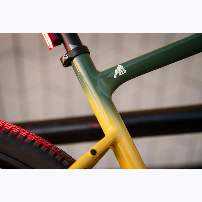Gravelový bicykel KROSS Esker FL green/yellow/gloss 19