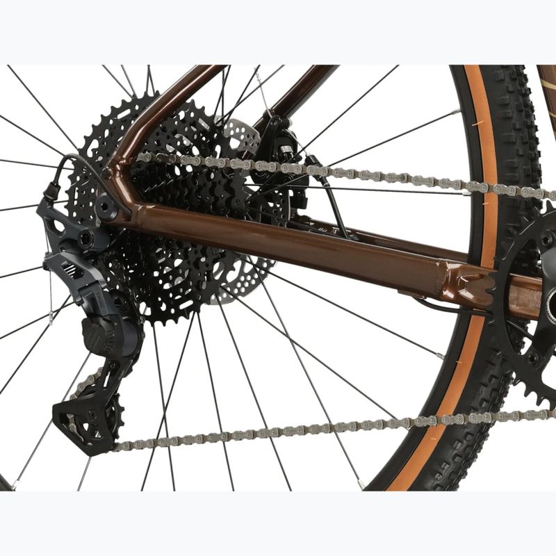 Gravelový bicykel KROSS Esker 2.0 brown/beige/gloss 9