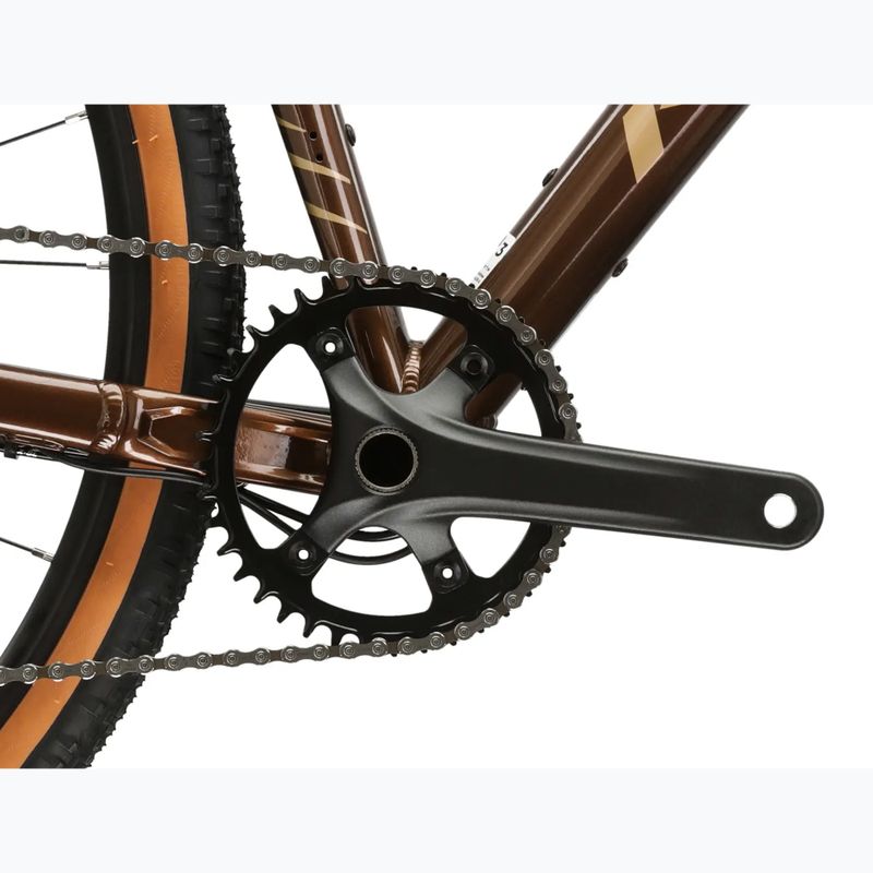 Gravelový bicykel KROSS Esker 2.0 brown/beige/gloss 11