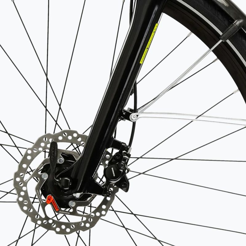 Pánsky trekingový bicykel KROSS Trans 5.0 grey/navy/gloss 7