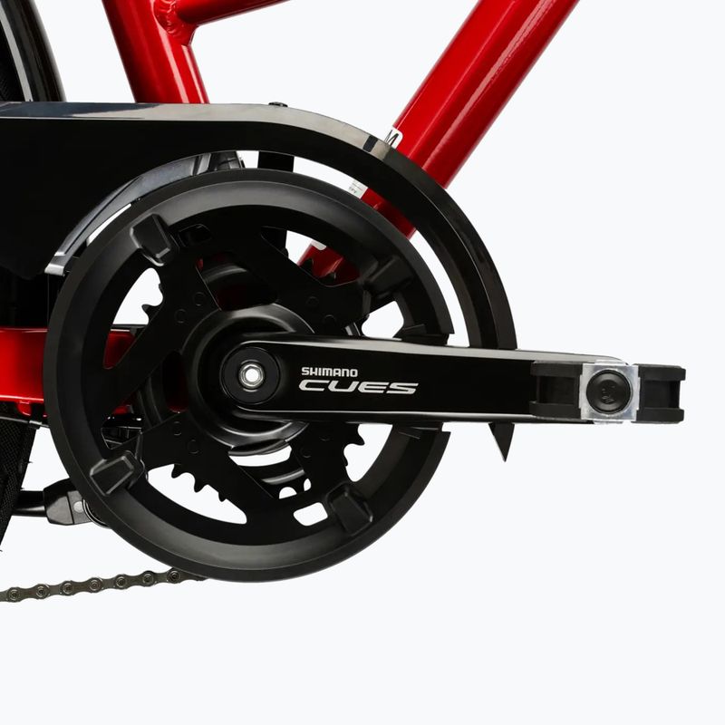 Dámsky trekingový bicykel KROSS Trans 5.0 In red/silver/gloss 10