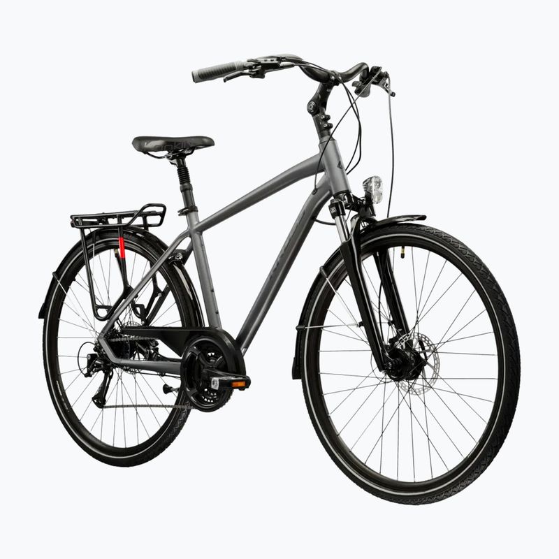 Pánsky trekingový bicykel KROSS Trans 4.0 grey/black/matte 2