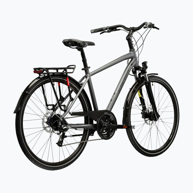 Pánsky trekingový bicykel KROSS Trans 4.0 grey/black/matte 3