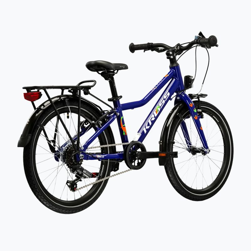Detský bicykel KROSS Level Mini 3.0 Eq navy blue/white/gloss 3