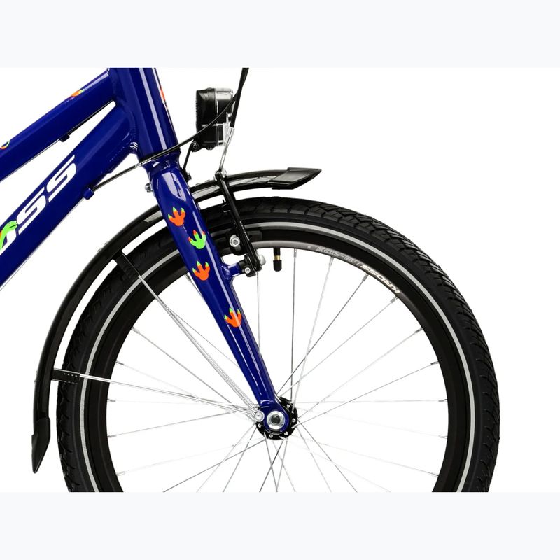 Detský bicykel KROSS Level Mini 3.0 Eq navy blue/white/gloss 6