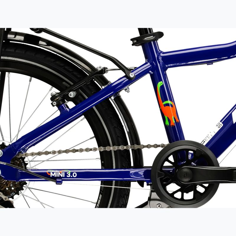 Detský bicykel KROSS Level Mini 3.0 Eq navy blue/white/gloss 11