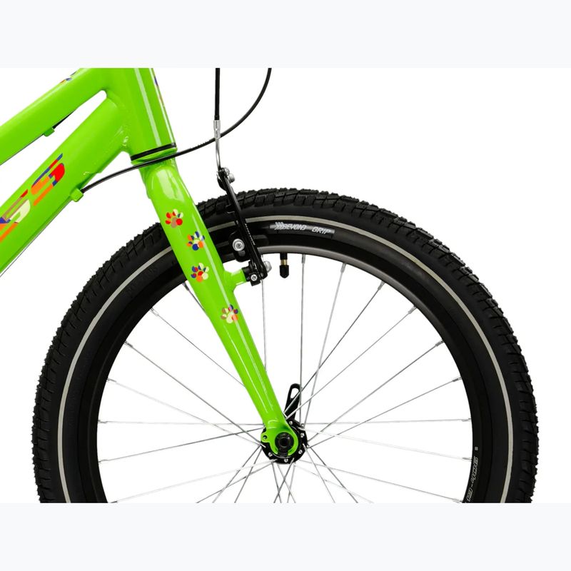 Detský bicykel KROSS Level Mini 3.0 green/orange/gloss 6