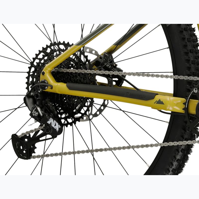 Horský bicykel KROSS Level 6.0 brown/graphite/matte 8