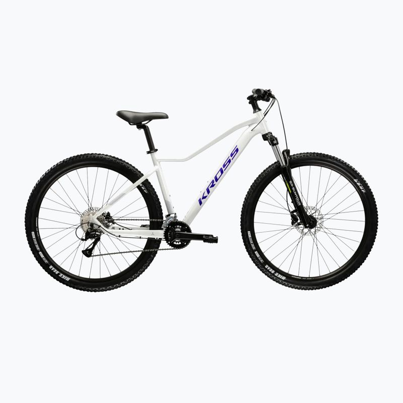 Dámsky horský bicykel KROSS Lea 4.0 in 27.5 pearl/purple/gloss