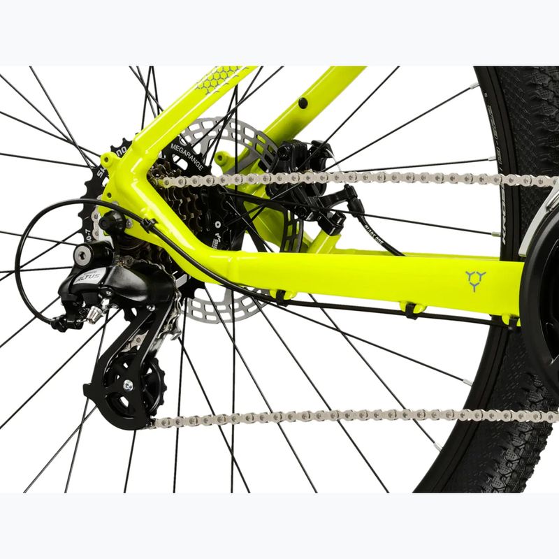 Horský bicykel KROSS Hexagon 2.0 29" 2025 lime/blue/gloss 8