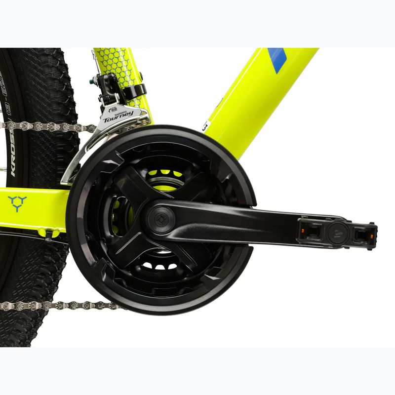 Horský bicykel KROSS Hexagon 2.0 29" 2025 lime/blue/gloss 10