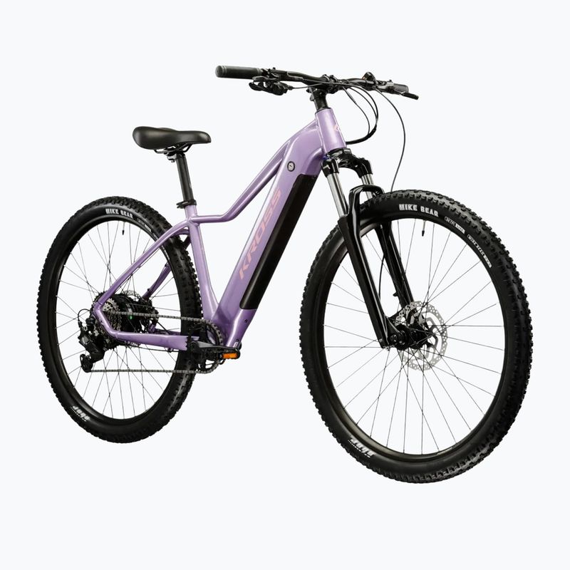 Dámsky elektrický bicykel KROSS Lea Boost 1.0 522Wh purple/pink/gloss 2