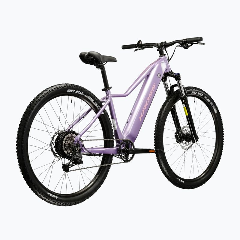 Dámsky elektrický bicykel KROSS Lea Boost 1.0 522Wh purple/pink/gloss 3