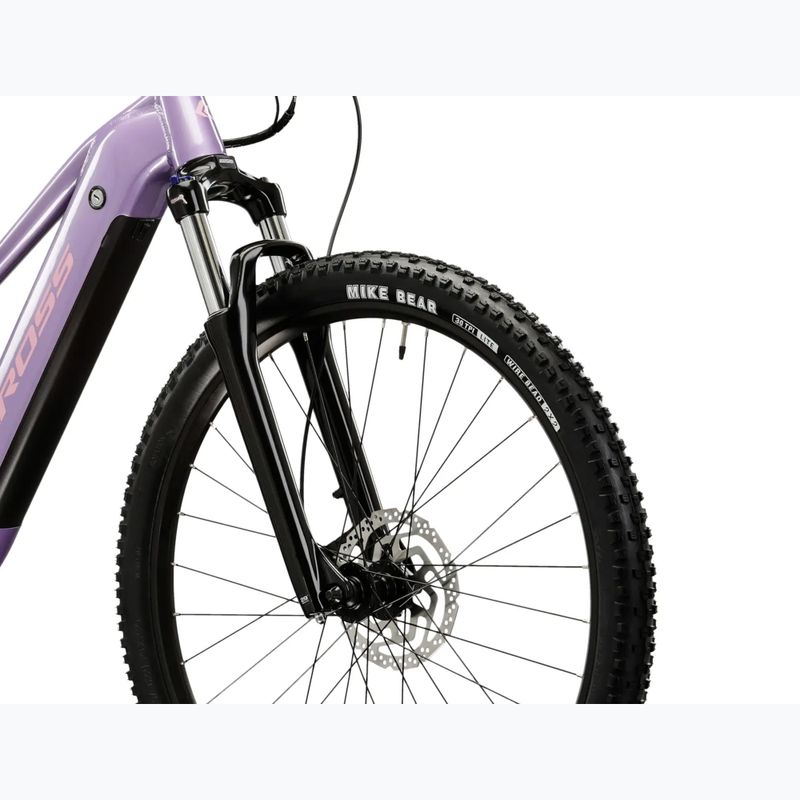 Dámsky elektrický bicykel KROSS Lea Boost 1.0 522Wh purple/pink/gloss 5