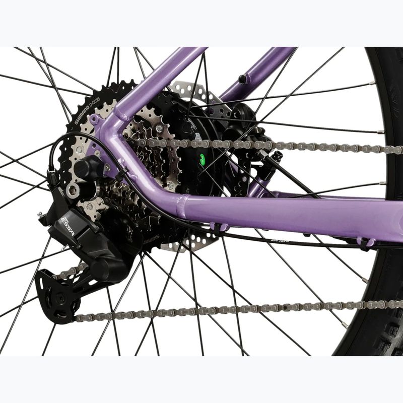 Dámsky elektrický bicykel KROSS Lea Boost 1.0 522Wh purple/pink/gloss 8