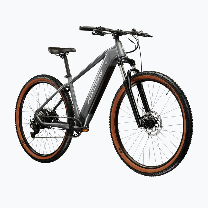 Elektrický bicykel KROSS Hexagon Boost 1.0 522Wh grey/grey/gloss 2