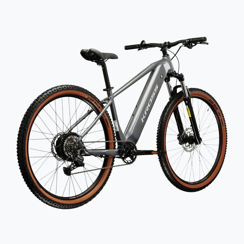 Elektrický bicykel KROSS Hexagon Boost 1.0 522Wh grey/grey/gloss 3