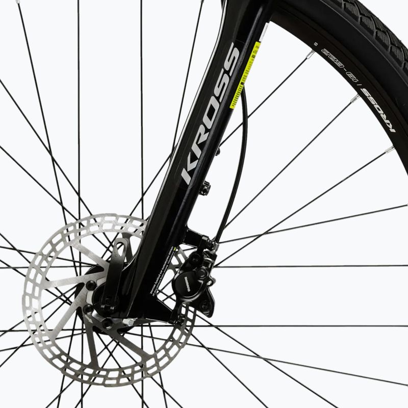 Dámsky crossový bicykel KROSS Evado 5.0 In purple/black/gloss 7