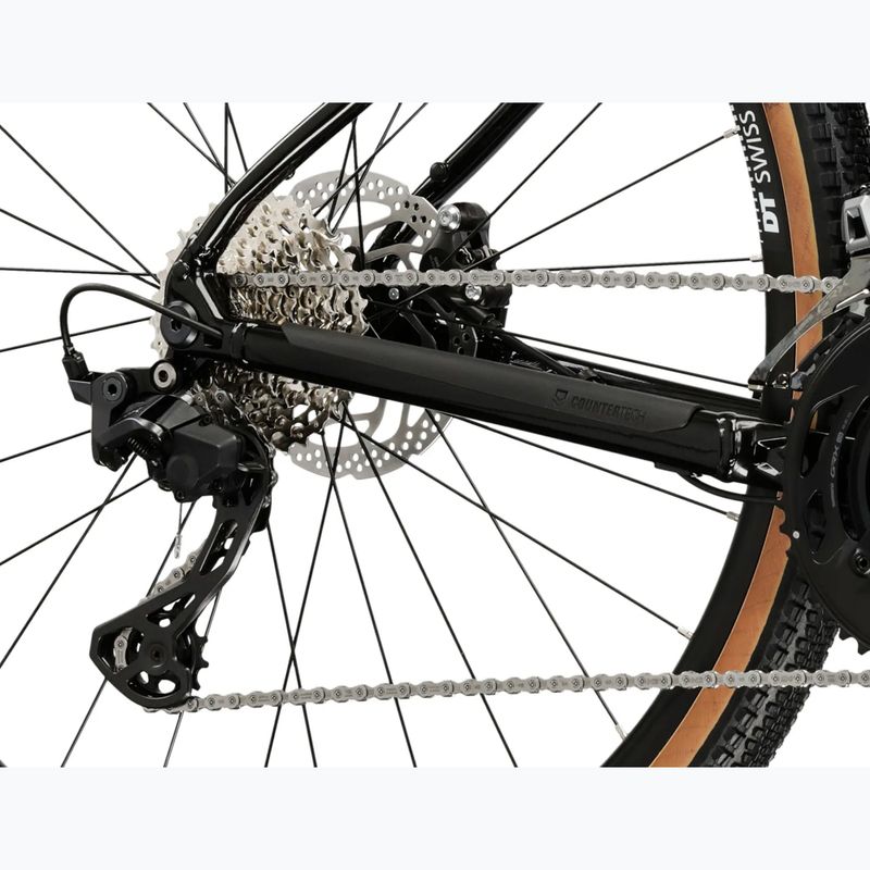 Gravelový bicykel KROSS Esker 6.0 black/gold/gloss 9