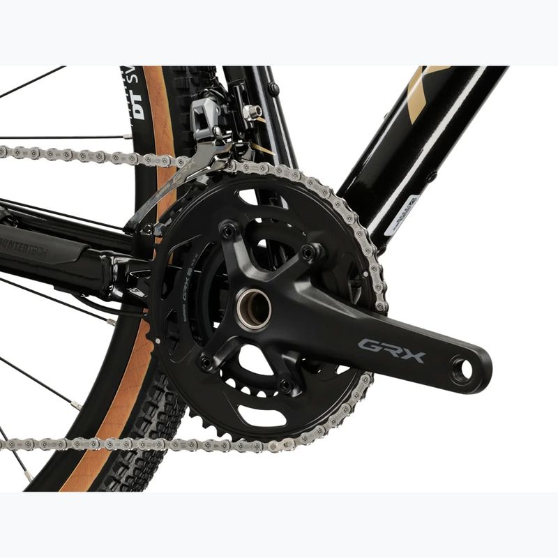 Gravelový bicykel KROSS Esker 6.0 black/gold/gloss 10