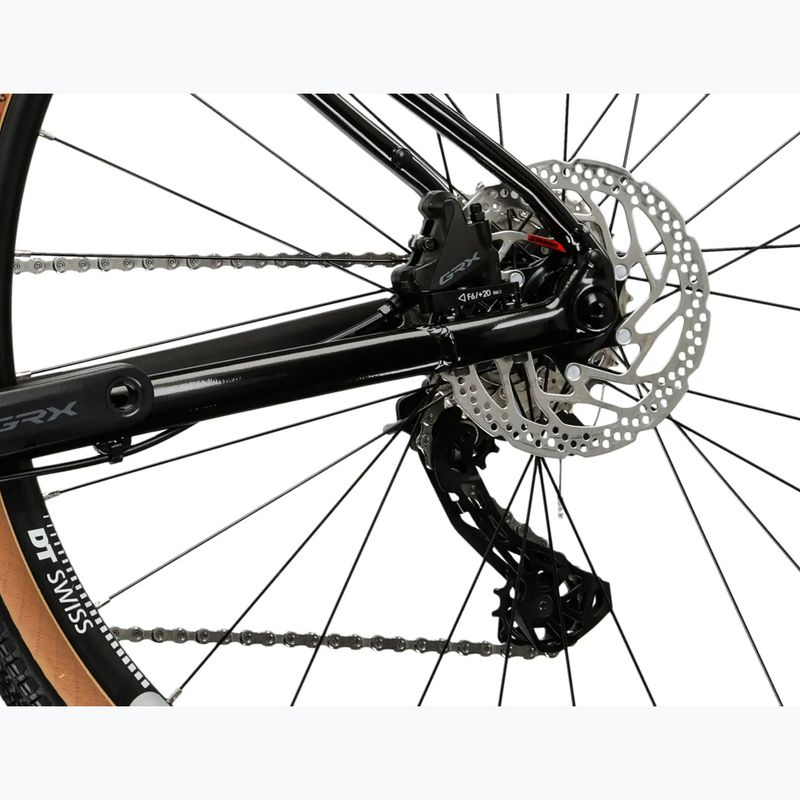 Gravelový bicykel KROSS Esker 6.0 black/gold/gloss 12