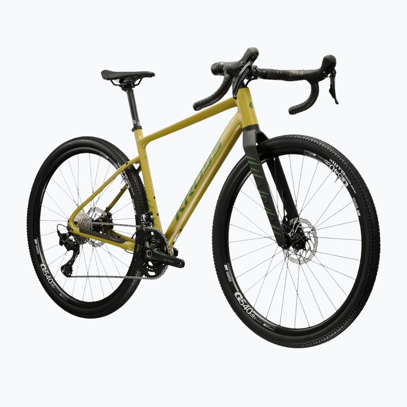 Gravelový bicykel KROSS Esker 6.0 brown/green/matte 2