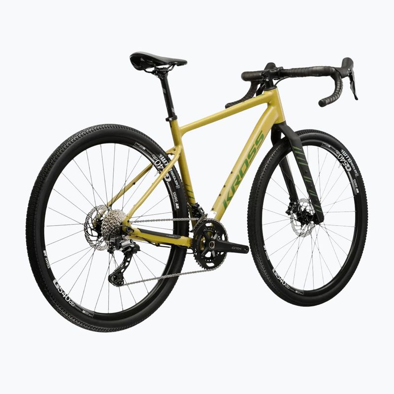 Gravelový bicykel KROSS Esker 6.0 brown/green/matte 3