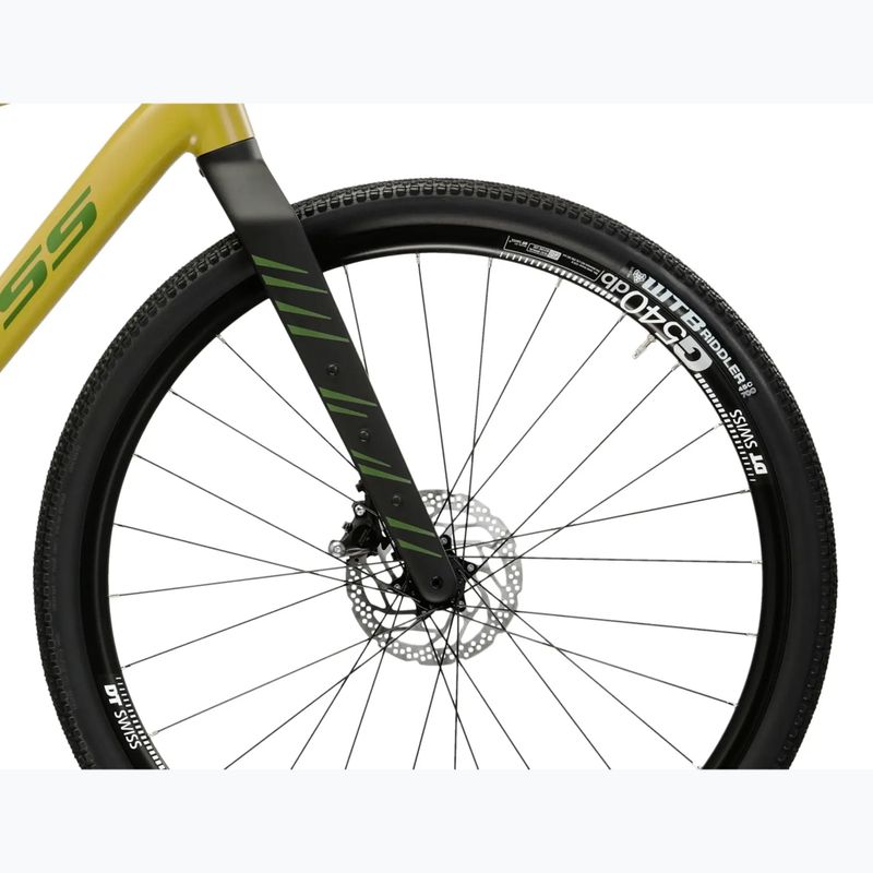 Gravelový bicykel KROSS Esker 6.0 brown/green/matte 7