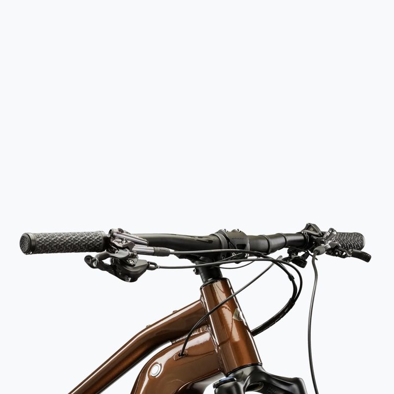 Pánsky elektrický bicykel KROSS Grist Boost 3.0 el. 630 Wh brown/black/gloss 4