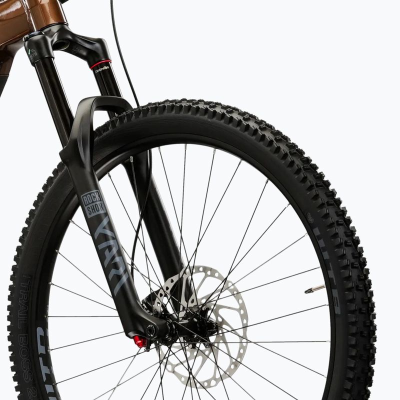 Pánsky elektrický bicykel KROSS Grist Boost 3.0 el. 630 Wh brown/black/gloss 5