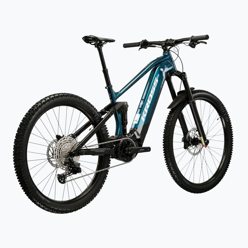 Elektrický bicykel KROSS Grist Boost 2.0 el. 630 Wh turquoise/black/glossy 3