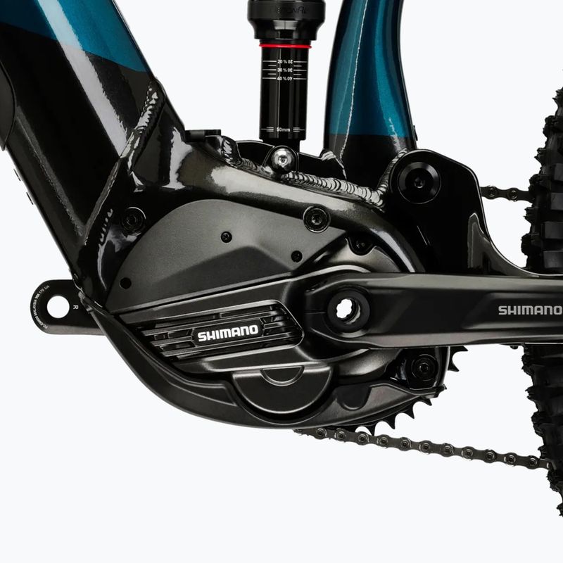 Elektrický bicykel KROSS Grist Boost 2.0 el. 630 Wh turquoise/black/glossy 12