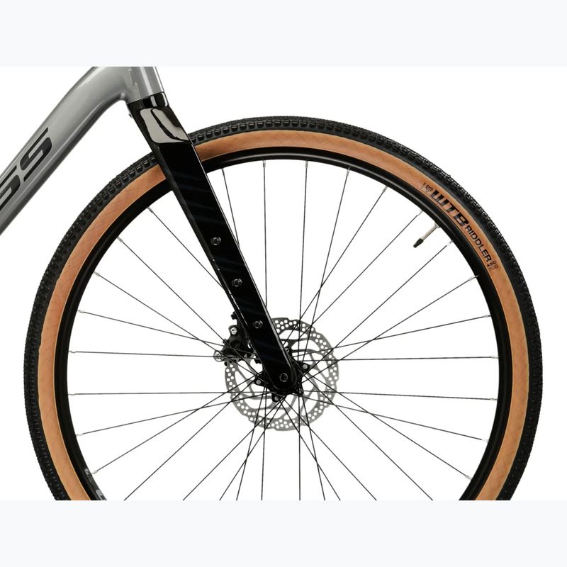 Gravelový bicykel KROSS Esker 5.0 grey/graphite 7