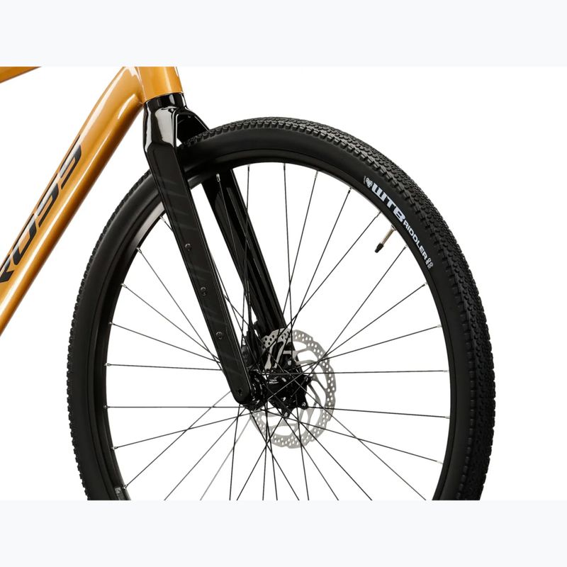 Gravelový bicykel KROSS Esker 5.0 gold/graphite 6