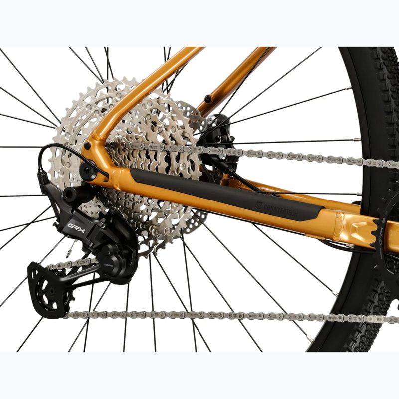Gravelový bicykel KROSS Esker 5.0 gold/graphite 9