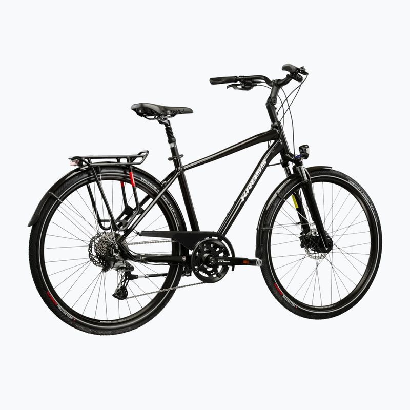 Pánsky trekingový bicykel KROSS Trans 7.0 black/silver/gloss 3