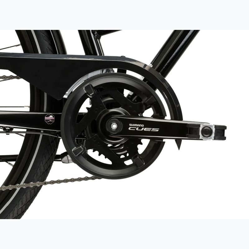 Dámsky trekingový bicykel KROSS Trans 7.0 In black/pink/gloss 10