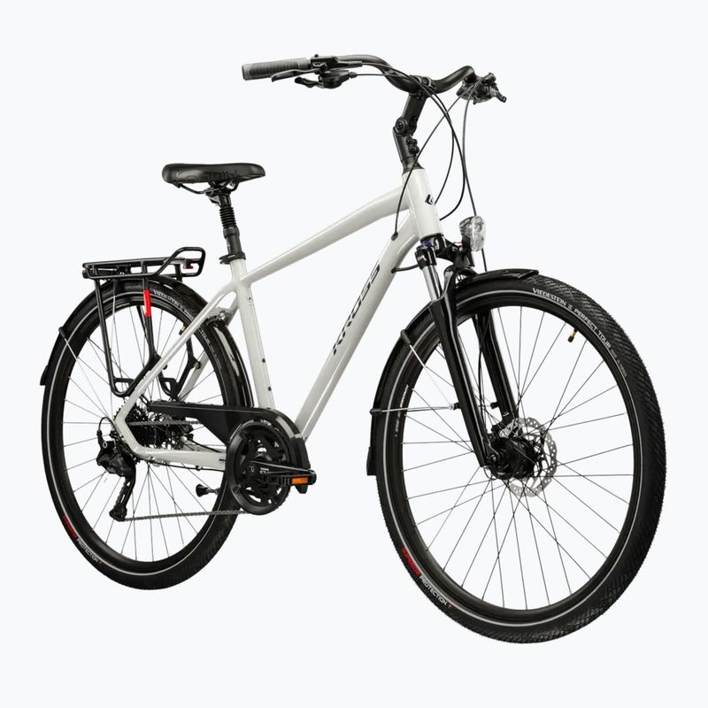 Trekingový bicykel KROSS Trans 5.0 grey/navy blue/gloss 2