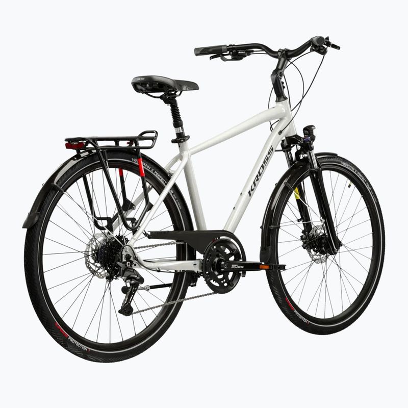 Trekingový bicykel KROSS Trans 5.0 grey/navy blue/gloss 3