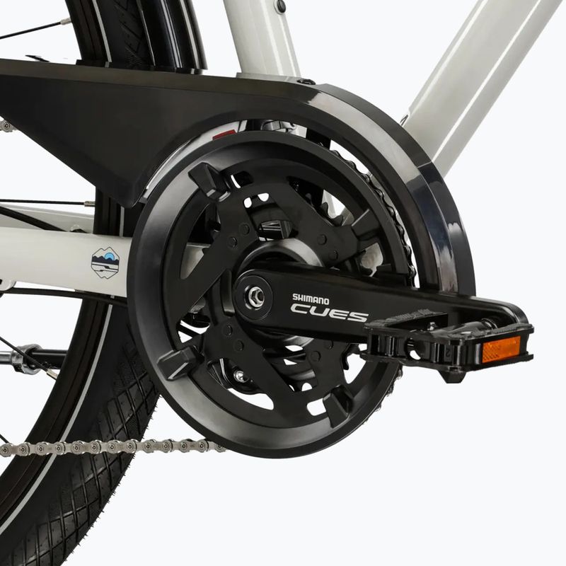 Trekingový bicykel KROSS Trans 5.0 grey/navy blue/gloss 9