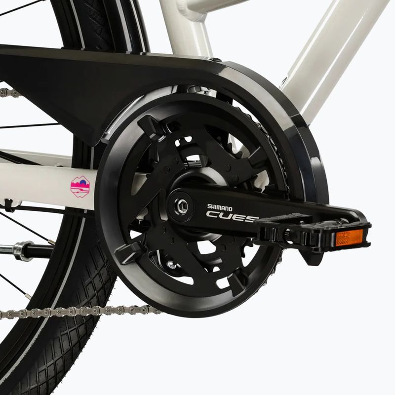 Dámsky trekingový bicykel KROSS Trans 5.0 In grey/pink/gloss 9