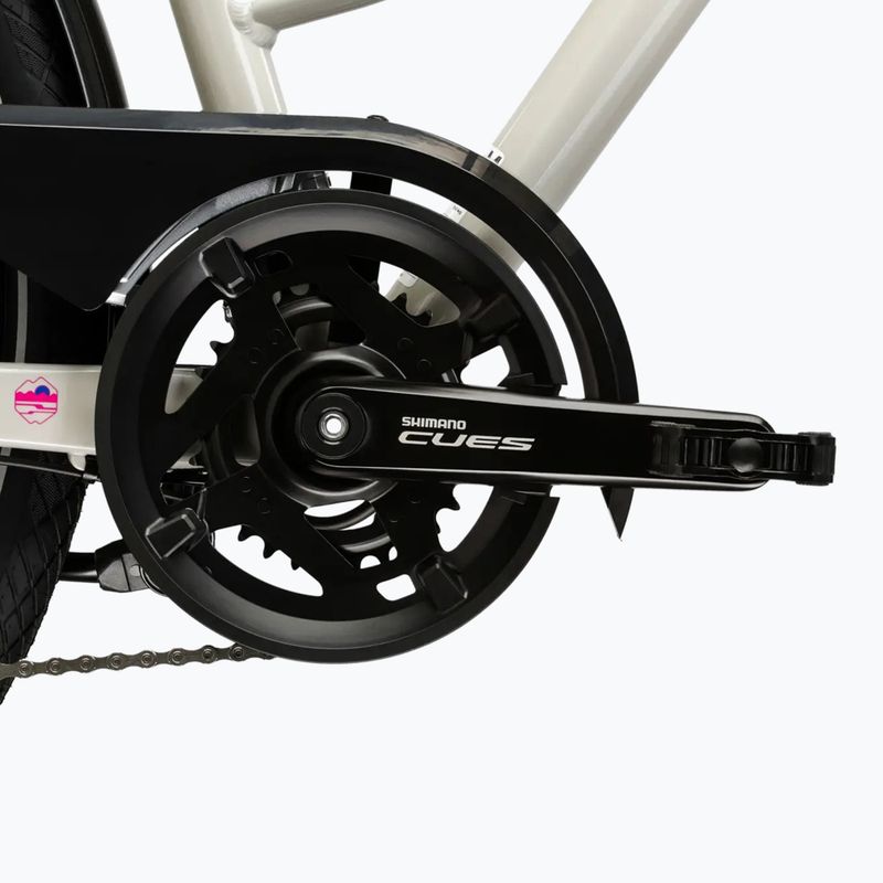 Dámsky trekingový bicykel KROSS Trans 5.0 In grey/pink/gloss 10